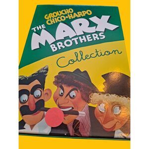 Marx Brothers Collection DVD Set 7 Classic Comedy Films on 5 Discs Movie Madness